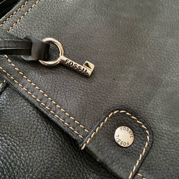 FOSSIL Leather messenger style Crossbody Bag vintage, 75082 - Picture 10 of 15